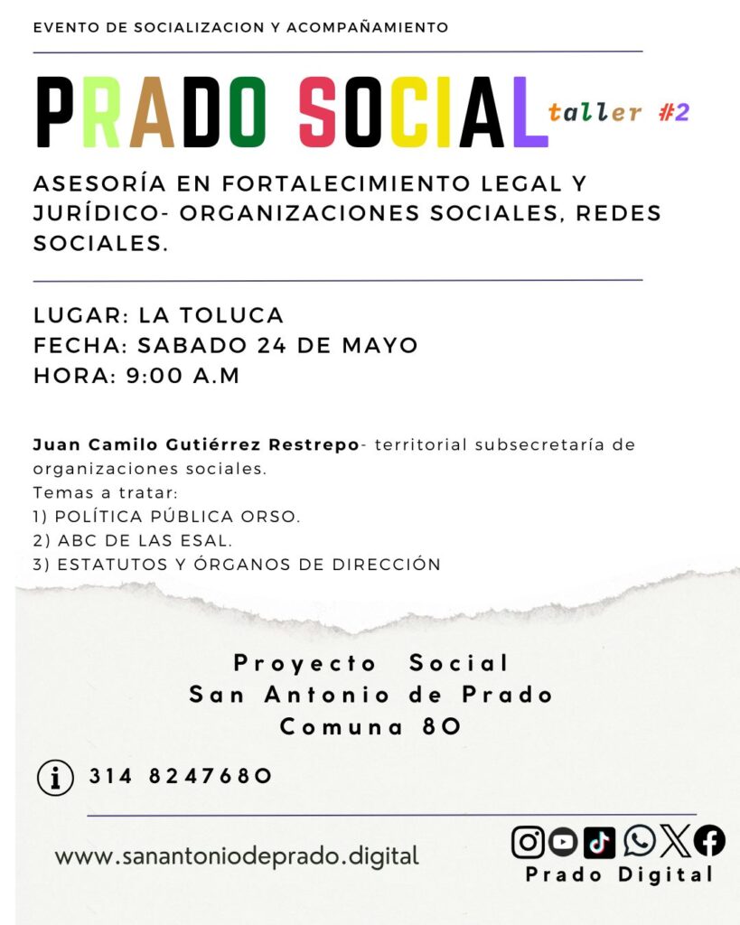 Prado Social Taller #2